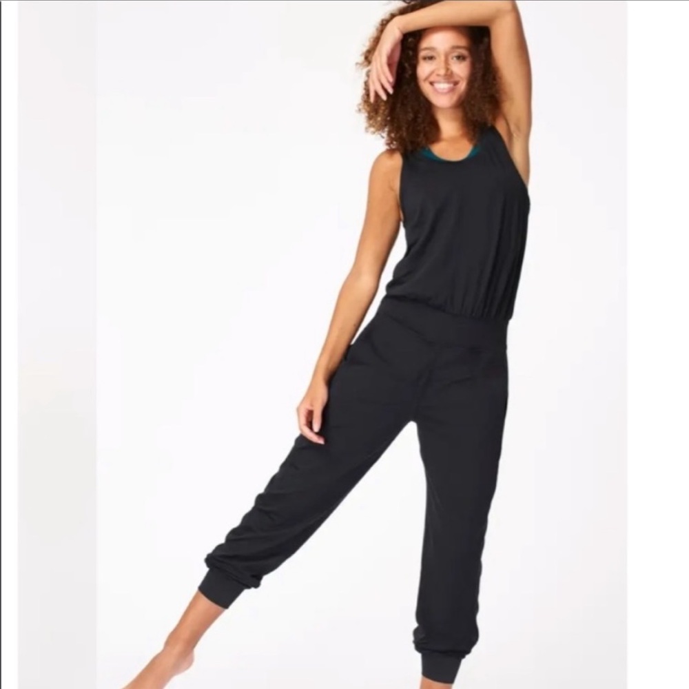 NEW SWEATY BETTY Gary Sleeveless Jumpsuit XL
